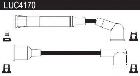 LUCAS ELECTRICAL LUC4170 Комплект дротів запалювання