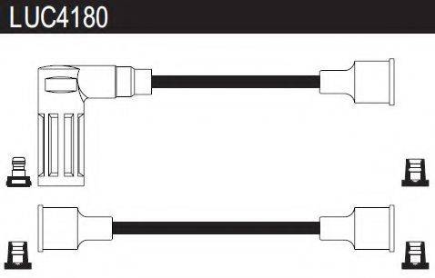 LUCAS ELECTRICAL LUC4180 Комплект дротів запалювання