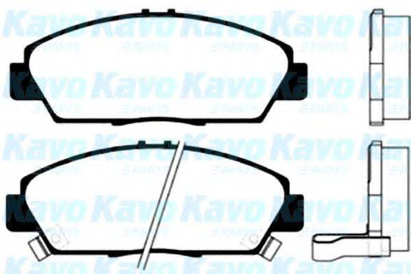 KAVO PARTS BP2024 Комплект гальмівних колодок, дискове гальмо