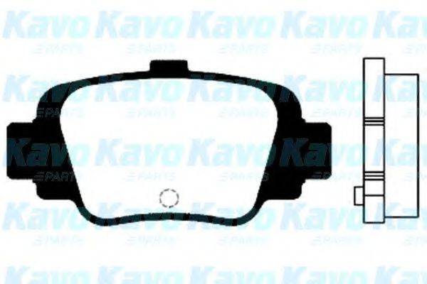 KAVO PARTS BP6551 Комплект гальмівних колодок, дискове гальмо