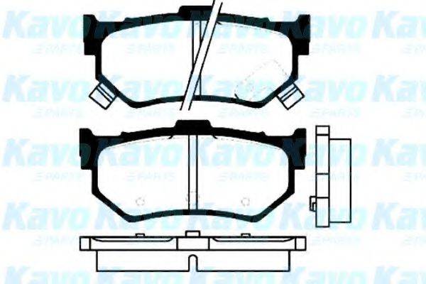 KAVO PARTS BP8514 Комплект гальмівних колодок, дискове гальмо