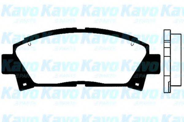 KAVO PARTS BP9027 Комплект гальмівних колодок, дискове гальмо