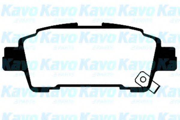 KAVO PARTS BP9072 Комплект гальмівних колодок, дискове гальмо