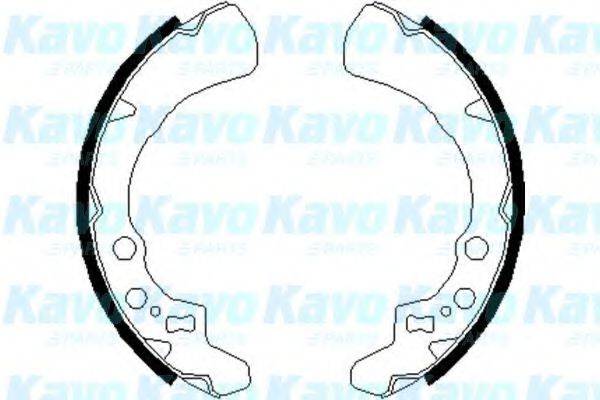 KAVO PARTS BS1904 Комплект гальмівних колодок