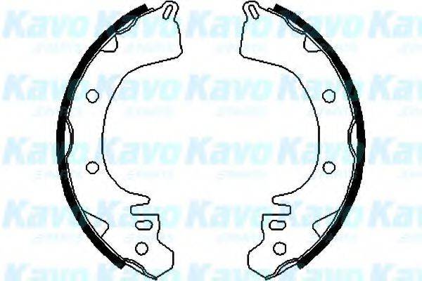 KAVO PARTS BS6405 Комплект гальмівних колодок