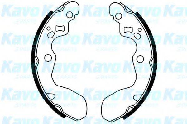 KAVO PARTS BS8918 Комплект гальмівних колодок