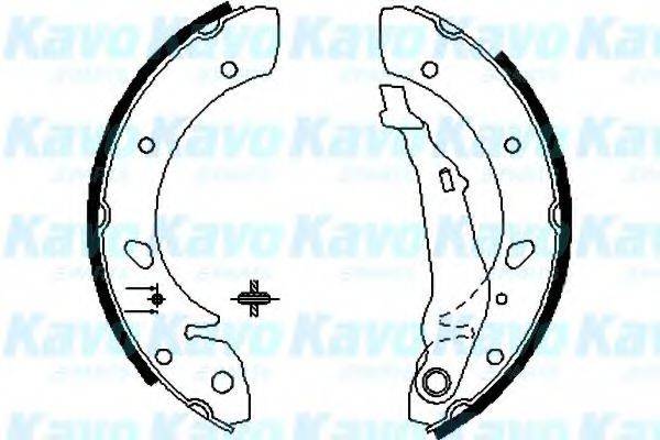 KAVO PARTS BS9915 Комплект гальмівних колодок