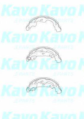 KAVO PARTS BS9933 Комплект гальмівних колодок