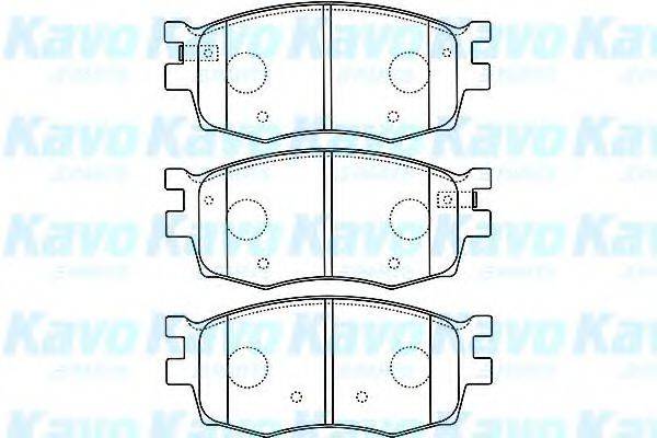 KAVO PARTS BP3031 Комплект гальмівних колодок, дискове гальмо