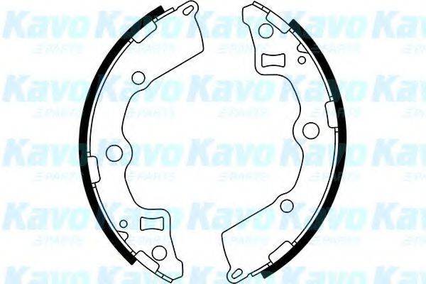 KAVO PARTS BS4406 Комплект гальмівних колодок