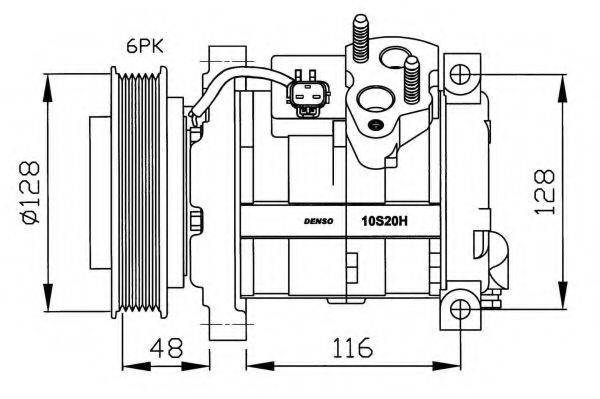 NRF 32203G Компресор, кондиціонер