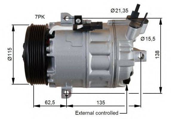 NRF 32692G Компресор, кондиціонер