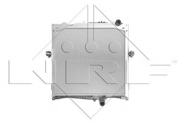 NRF 50190 Радіатор, охолодження двигуна