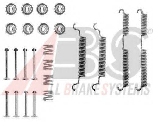 A.B.S. 0513Q Комплектуючі, гальмівна колодка
