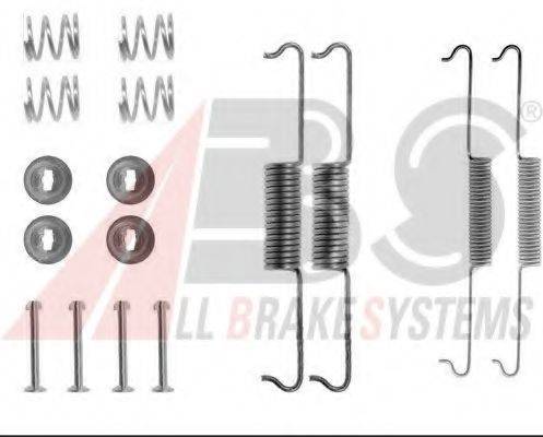 A.B.S. 0521Q Комплектуючі, гальмівна колодка