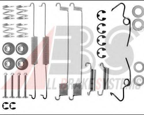 A.B.S. 0641Q Комплектуючі, гальмівна колодка