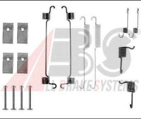 A.B.S. 0676Q Комплектуючі, гальмівна колодка