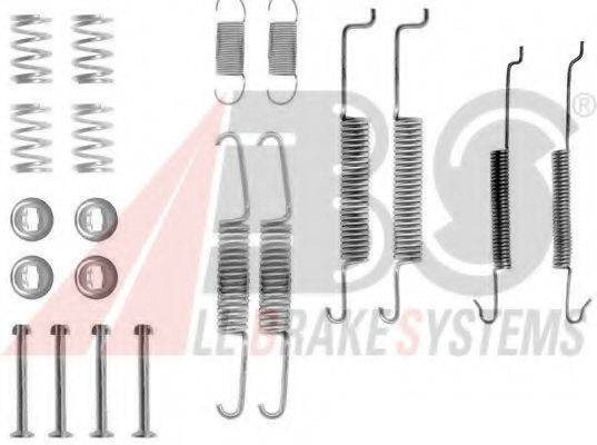 A.B.S. 0680Q Комплектуючі, гальмівна колодка