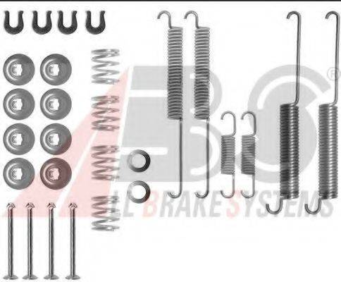 A.B.S. 0787Q Комплектуючі, гальмівна колодка