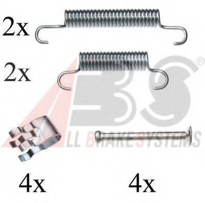 A.B.S. 0839Q Комплектуючі, стоянкова гальмівна система