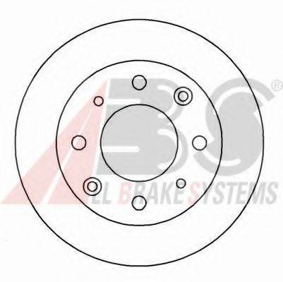 A.B.S. 15544 гальмівний диск