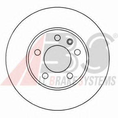A.B.S. 15879 гальмівний диск