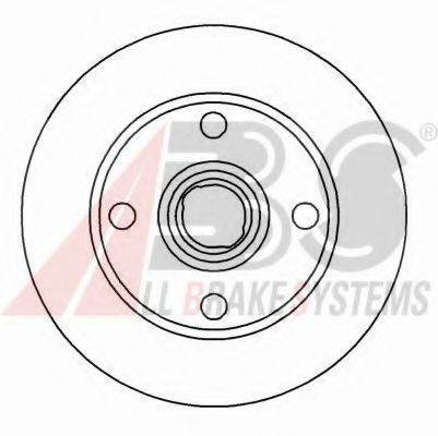 A.B.S. 15889 гальмівний диск
