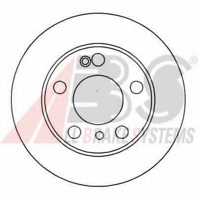 A.B.S. 16188OE гальмівний диск