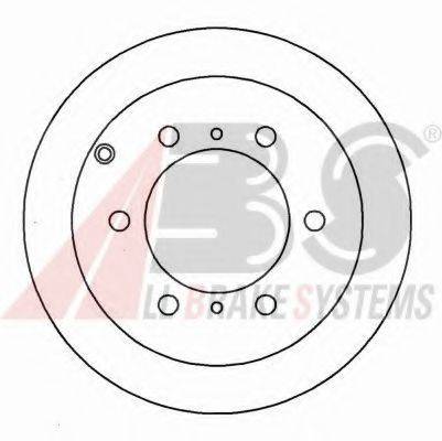 A.B.S. 16471 гальмівний диск