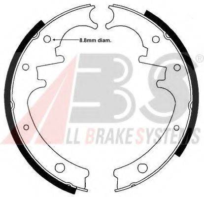 ECHLIN INTERNATIONAL 481 Комплект гальмівних колодок