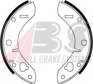 A.B.S. 8620 Комплект гальмівних колодок