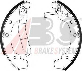 A.B.S. 8764 Комплект гальмівних колодок