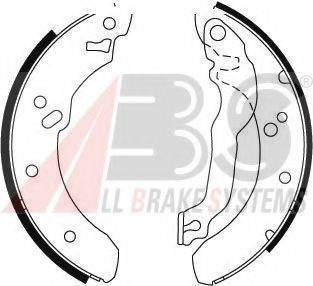 A.B.S. 8870 Комплект гальмівних колодок