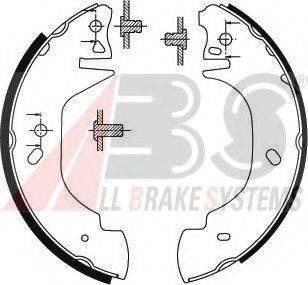 A.B.S. 8940 Комплект гальмівних колодок
