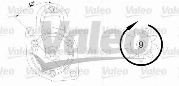 VALEO 436001 Стартер