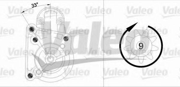 VALEO 436059 Стартер