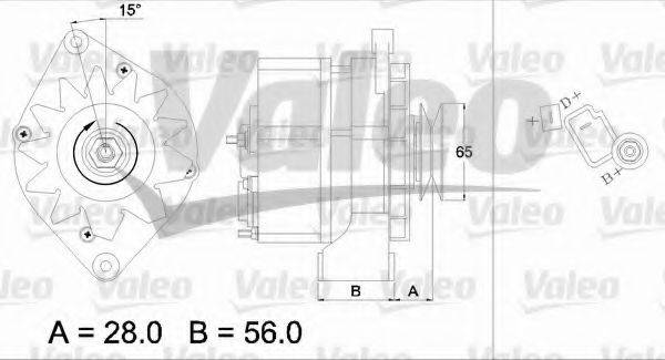 VALEO 436148 Генератор