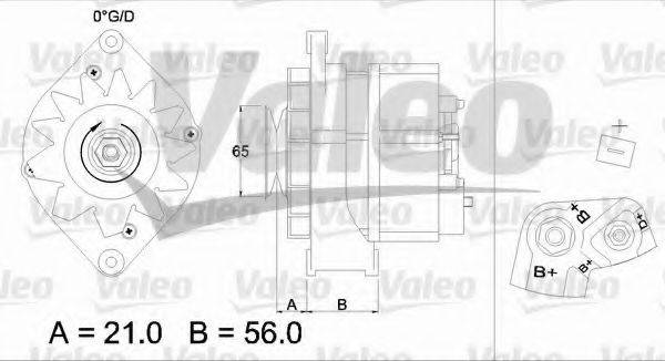 VALEO 436150 Генератор