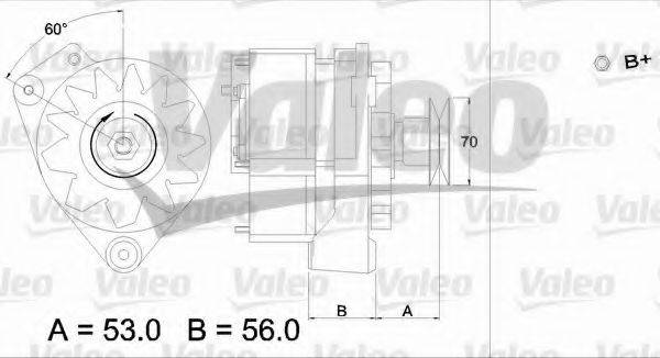 VALEO 436228 Генератор