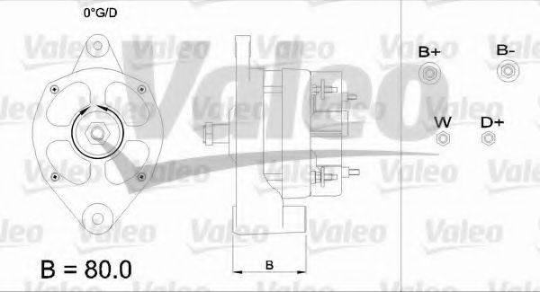 VALEO 436355 Генератор