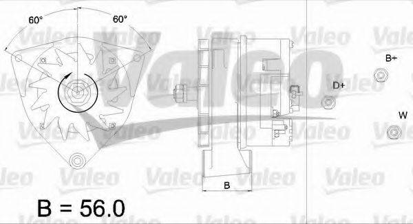 VALEO 436420 Генератор