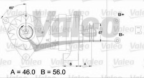 VALEO 436456 Генератор