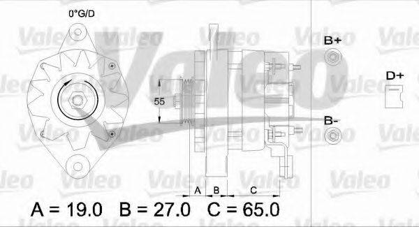 VALEO 436472 Генератор