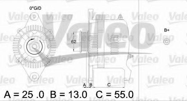 VALEO 436503 Генератор