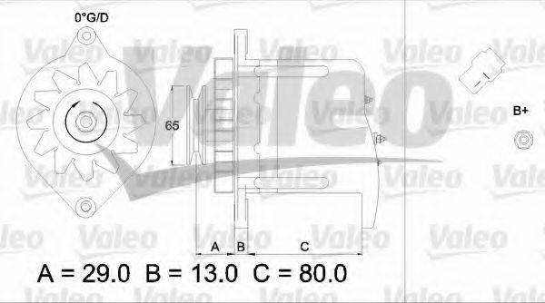 VALEO 436518 Генератор