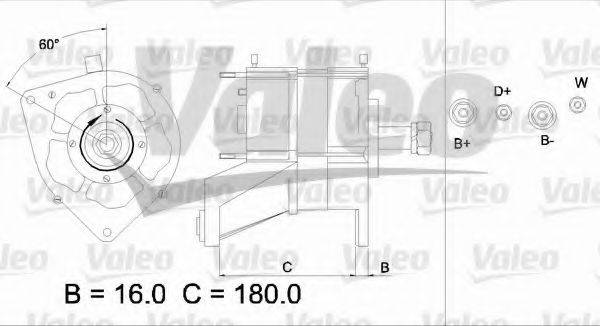 VALEO 436569 Генератор