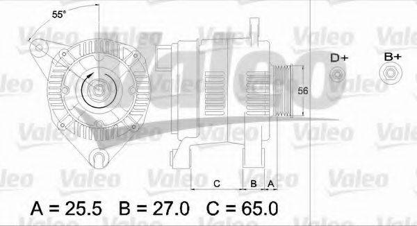 VALEO 436669 Генератор