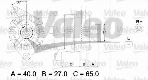 VALEO 436742 Генератор