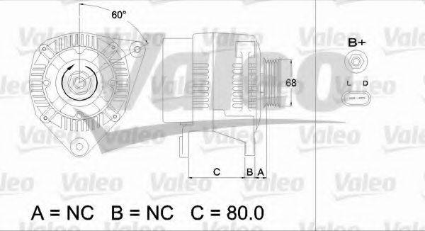 VALEO 437485 Генератор