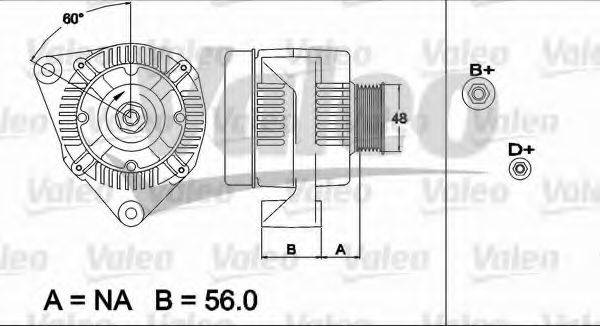 VALEO 437491 Генератор